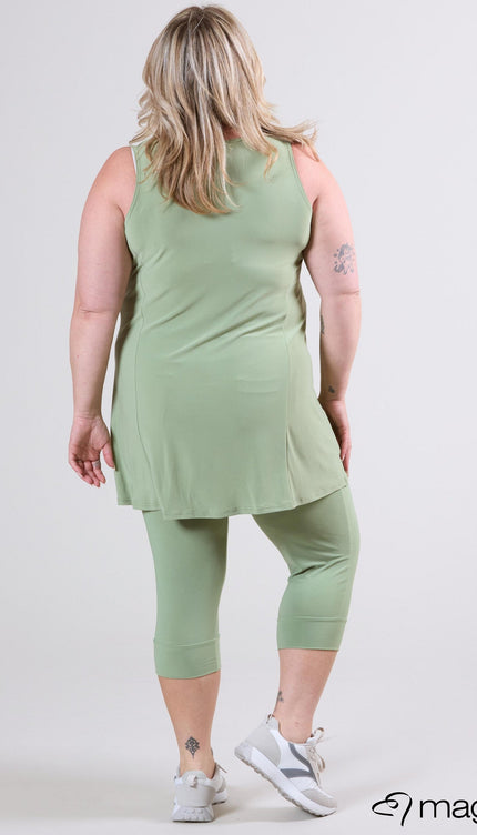 Magna Basic Hemd A-2302 Khaki Groen