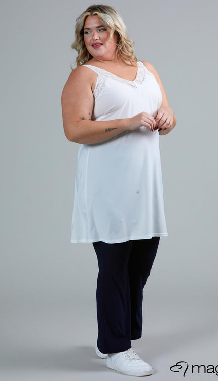 Magna Basic Hemd C-2123 Gebroken Wit