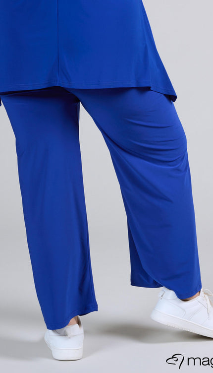 Magna Flare Legging D-03 Royaal Blauw