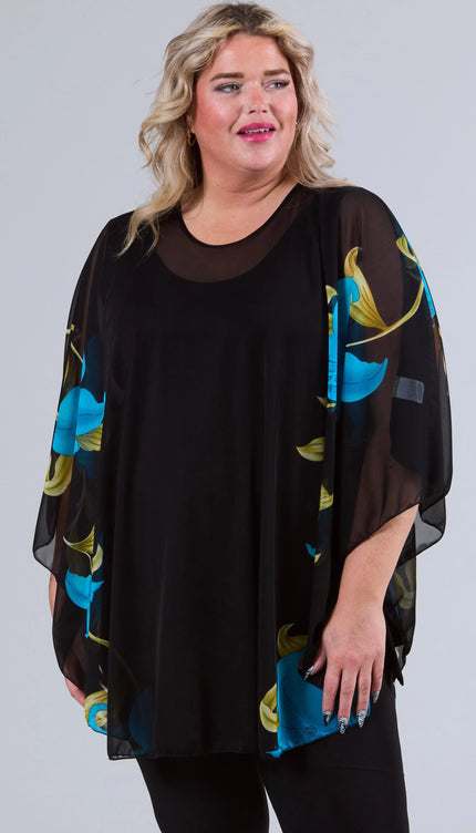 Magna Poncho M-04 Print