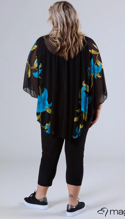 Magna Poncho M-04 Print