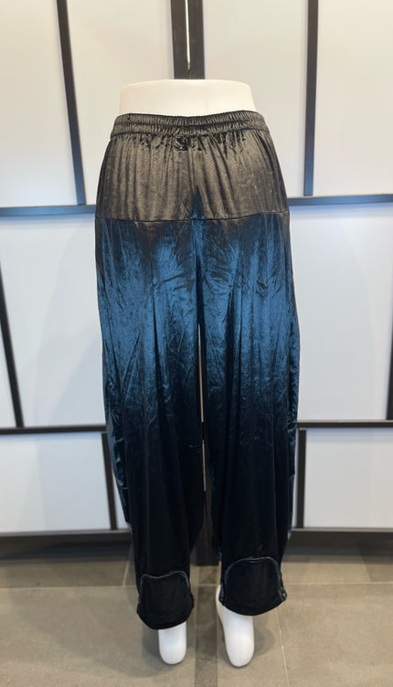 Normal Crazy Pants Sindy Extra Lang Satijn Zwart