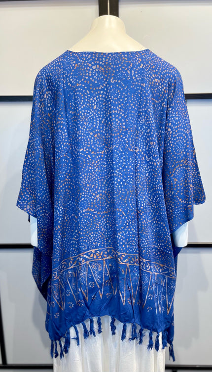 Normal Crazy Poncho Print