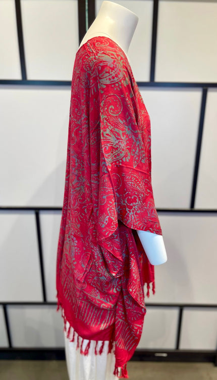 Normal Crazy Poncho Print