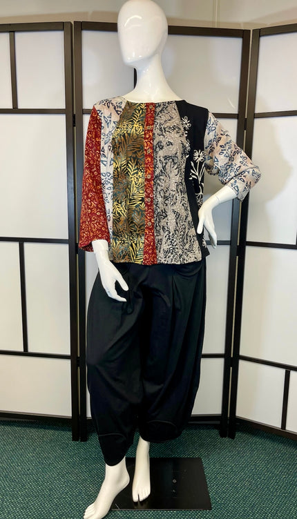 Normal Crazy Top New Moza Long Sleeve Print