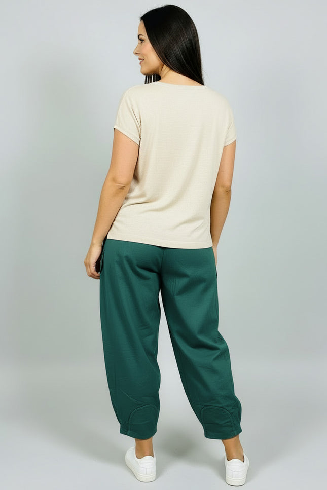 Normal Crazy Pants Sindy Extra Lang Donker Groen