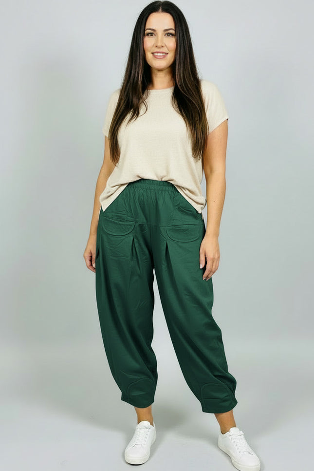 Normal Crazy Pants Sindy Extra Lang Donker Groen