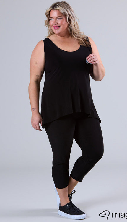 Magna Basic Hemd A-0026 Zwart