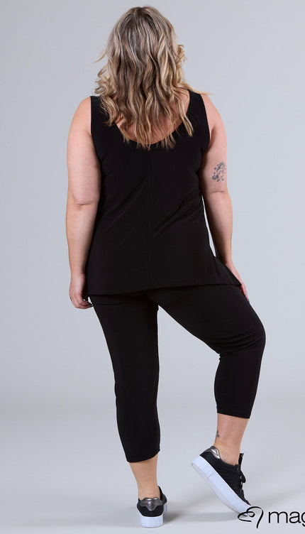 Magna Basic Hemd A-0026 Zwart