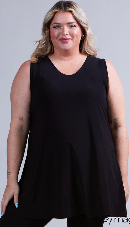 Magna Basic Hemd A-2302 Zwart