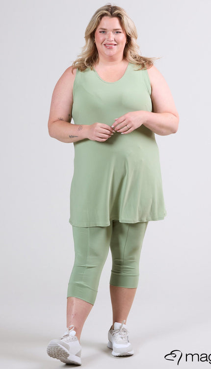 Magna Basic Hemd A-2302 Khaki Groen