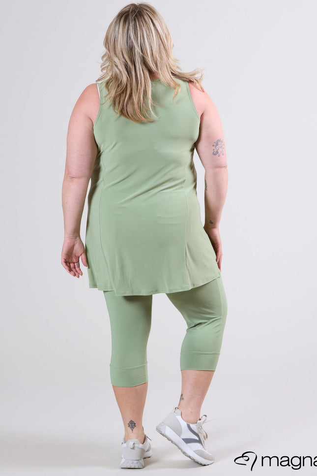 Magna Basic Hemd A-2302 Khaki Groen