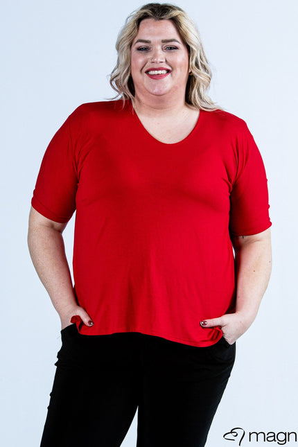 Magna Basic Top B-04 Rood