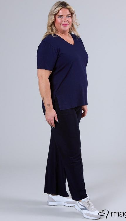Magna Basic Top B-04 Navy Blauw