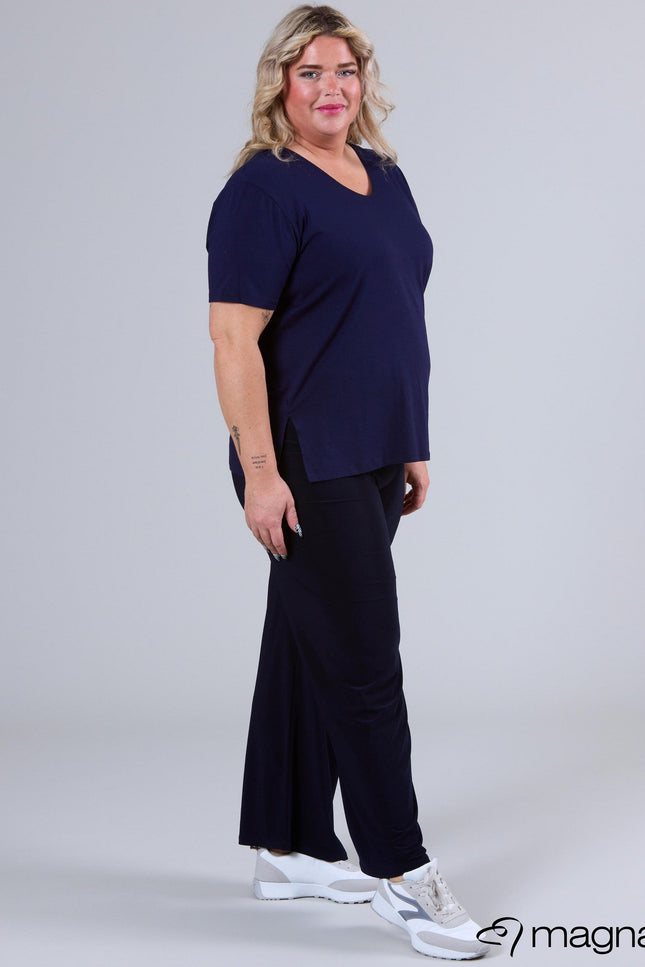 Magna Basic Top B-04 Navy Blauw