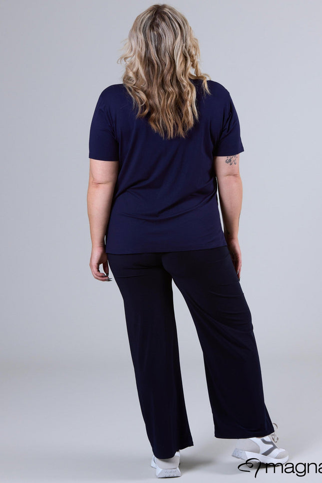 Magna Basic Top B-04 Navy Blauw
