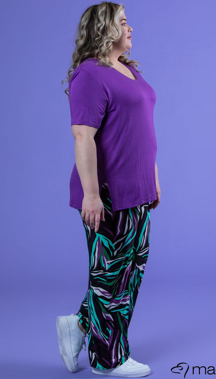 Magna Basic Top B-04 Paars