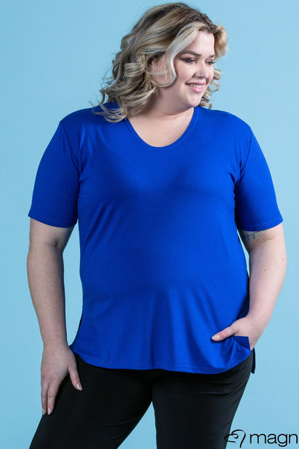 Magna Basic Top B-04 Royaal Blauw