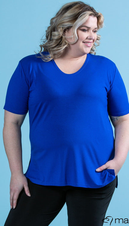 Magna Basic Top B-04 Royaal Blauw