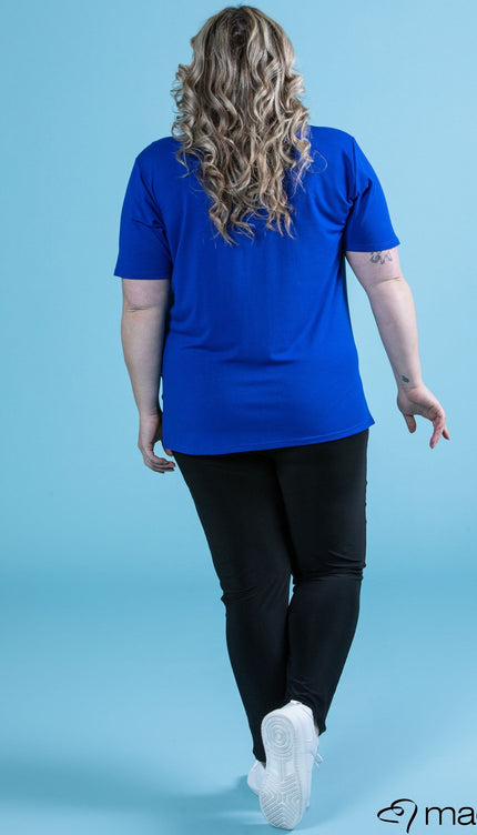Magna Basic Top B-04 Royaal Blauw