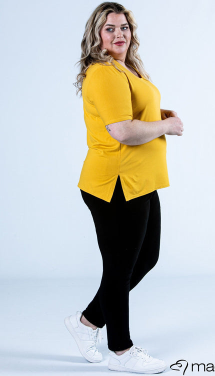 Magna Basic Top B-04 Banaan Geel