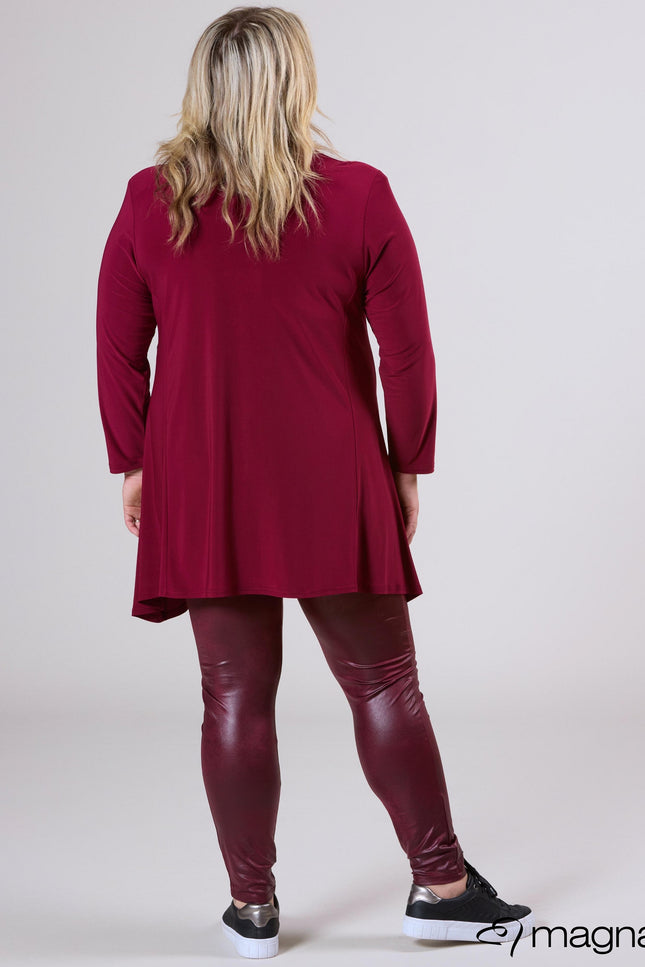 Magna Basic Tuniek C-2520 Wijn Rood