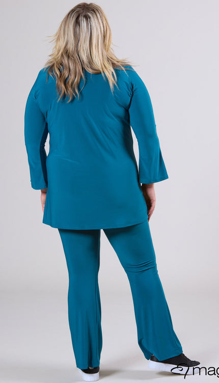 Magna Basic Tuniek C-2520 Petrol Blauw