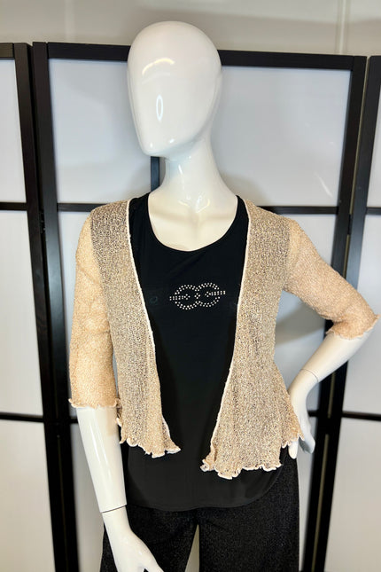 Normal Crazy Vest Ikat Beige