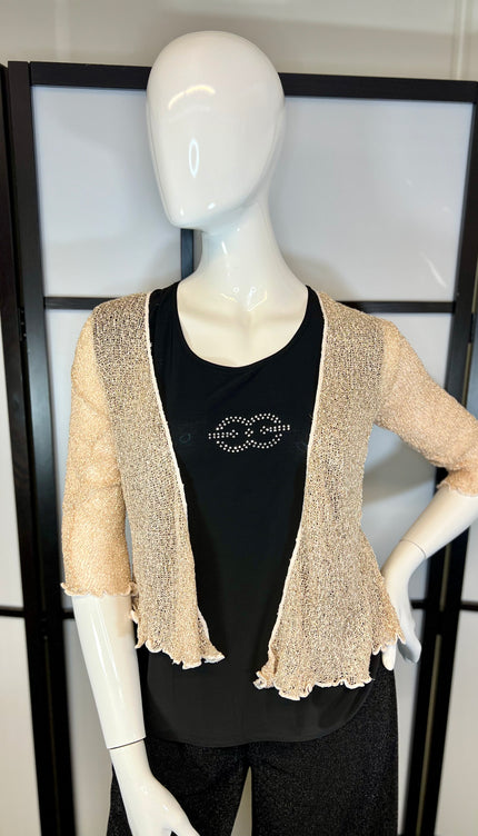 Normal Crazy Vest Ikat Beige