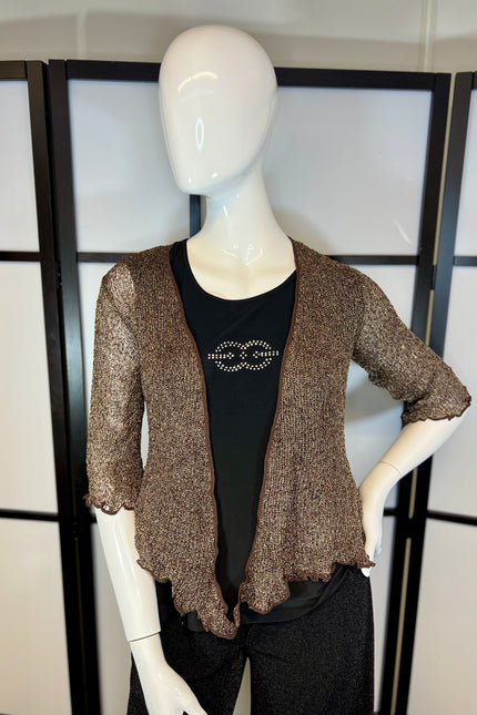 Normal Crazy Vest Ikat Bruin