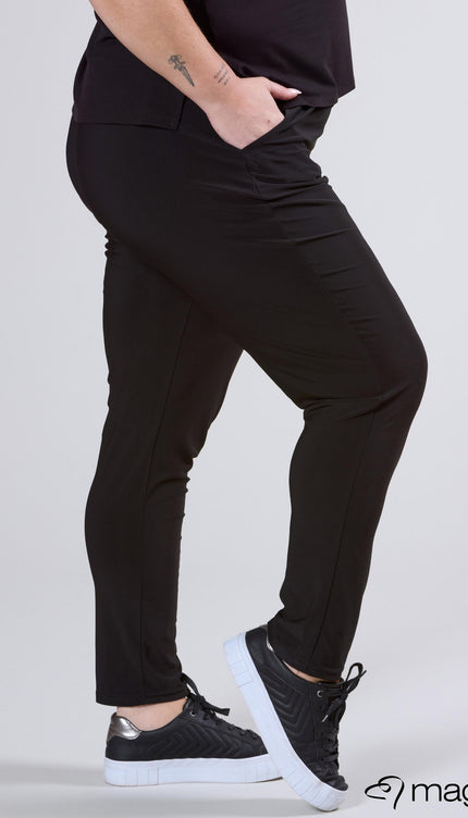 Magna Legging Met Lus D-2102 Zwart