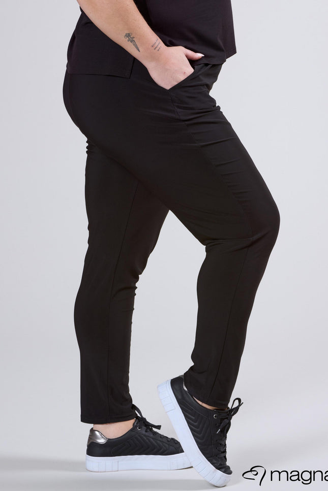 Magna Legging Met Lus D-2102 Zwart