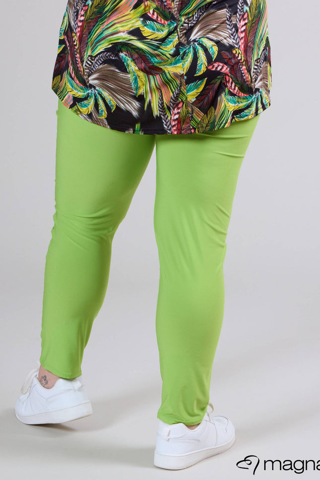 Magna Legging Met Lus D-2102 Neon Groen