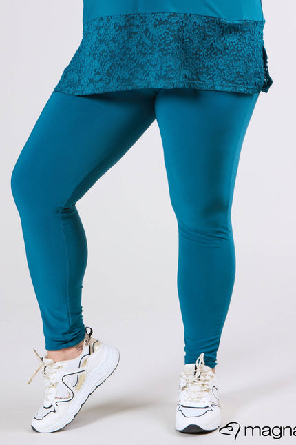 Magna Basic Legging F-23 Teal Blauw