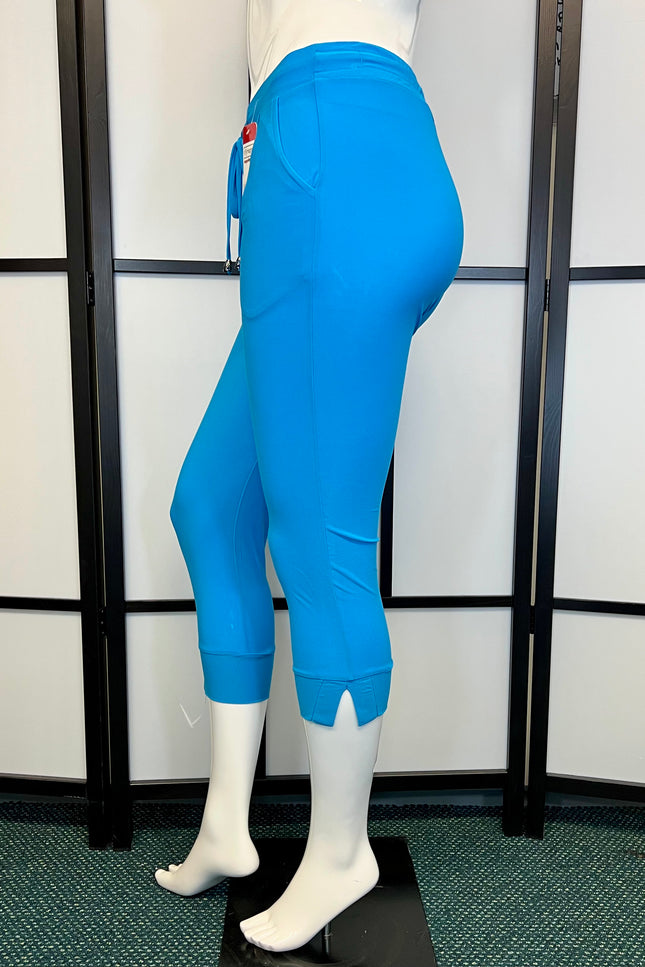 Magna Legging Met Lus E-2201 Blauw