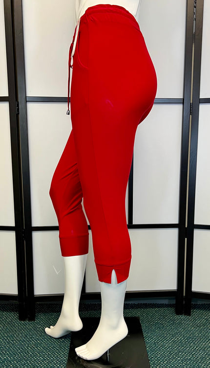 Magna Legging Met Lus E-2201 Rood