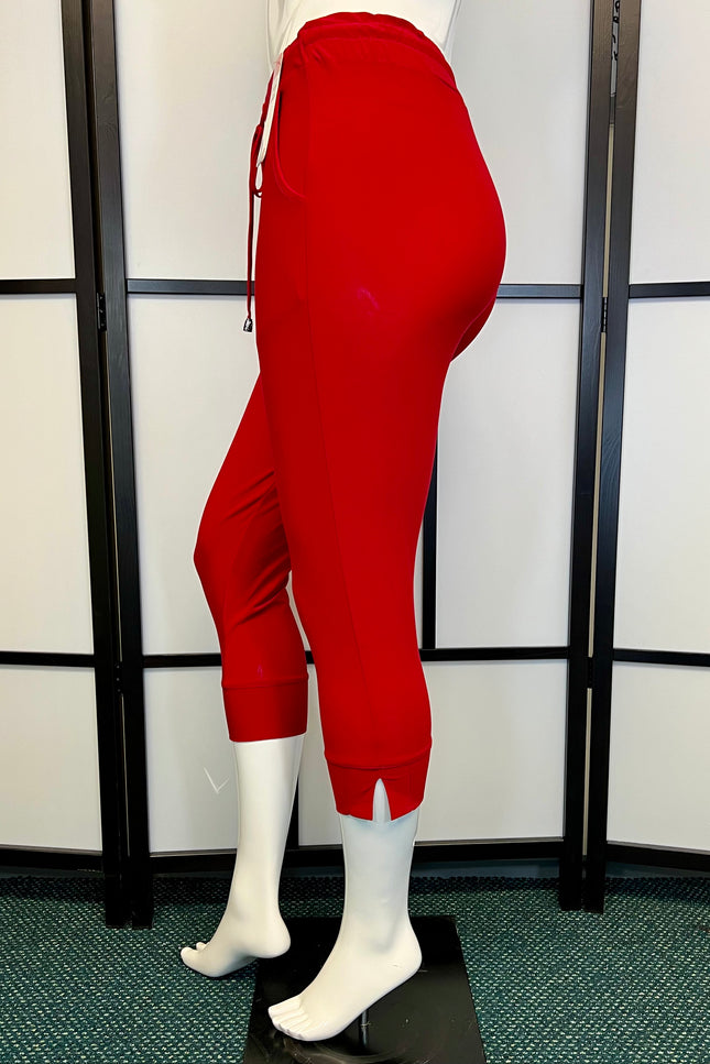 Magna Legging Met Lus E-2201 Rood