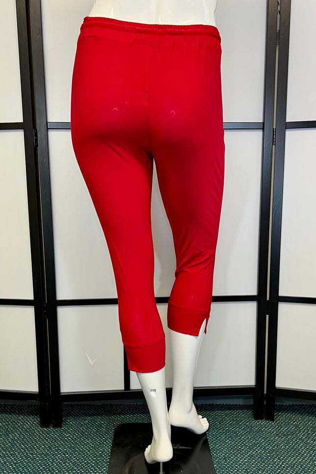 Magna Legging Met Lus E-2201 Rood
