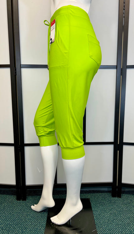 Magna Legging Met Lus E-7001 Neon Groen