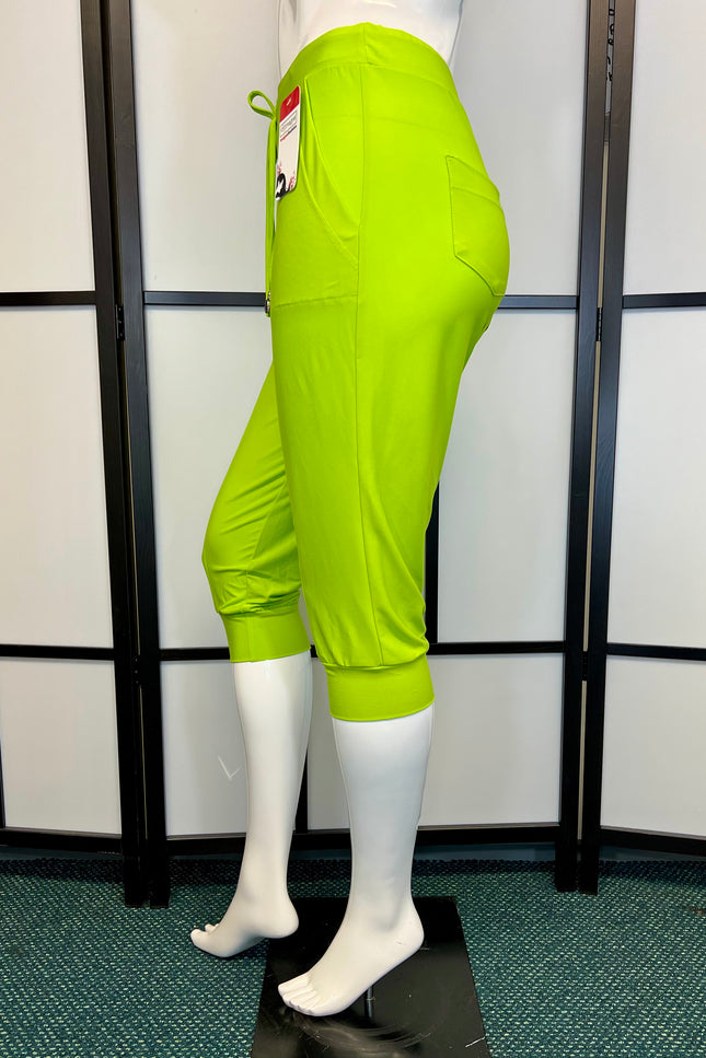 Magna Legging Met Lus E-7001 Neon Groen