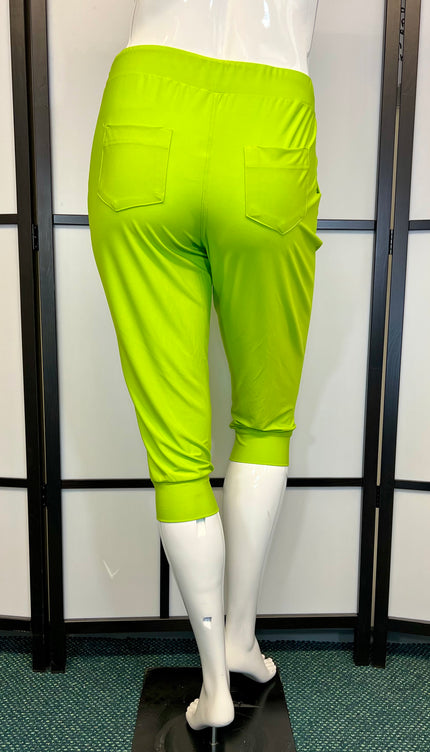 Magna Legging Met Lus E-7001 Neon Groen
