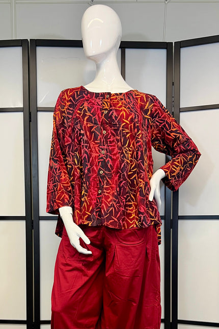 Normal Crazy Top New Moza Print