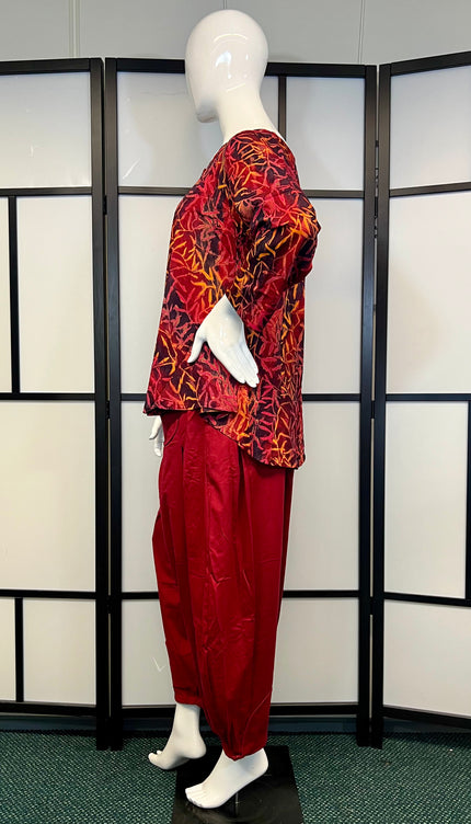 Normal Crazy Top New Moza Print