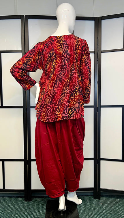 Normal Crazy Top New Moza Print