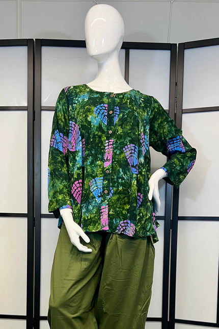 Normal Crazy Top New Moza Print