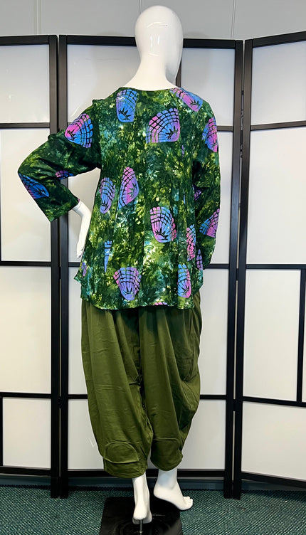 Normal Crazy Top New Moza Print