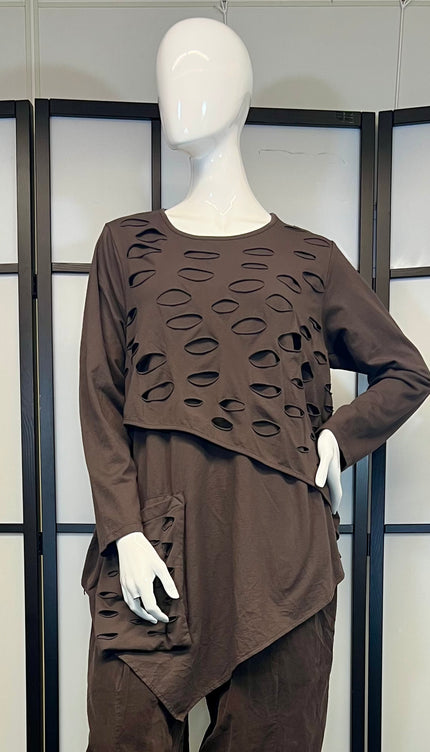 By Womano MoonShine Trui MS-02 Bruin