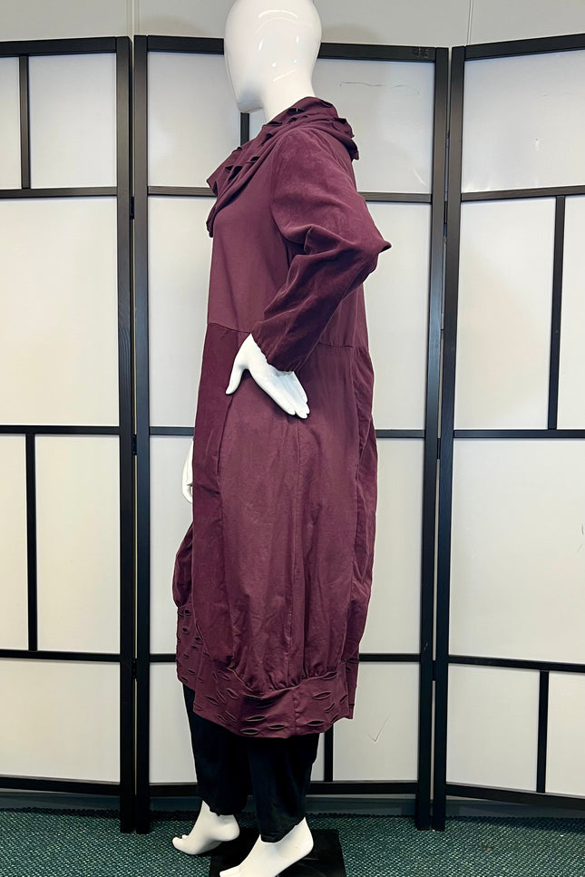 By Womano MoonShine Trui MS-03 Bordeaux Rood