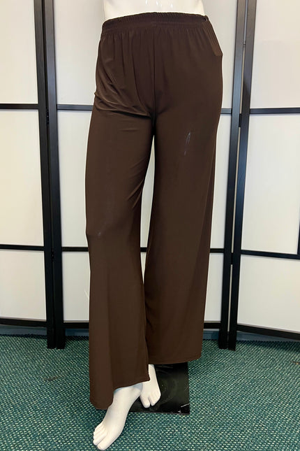 Magna Wide Leg Broek D-03 Bruin