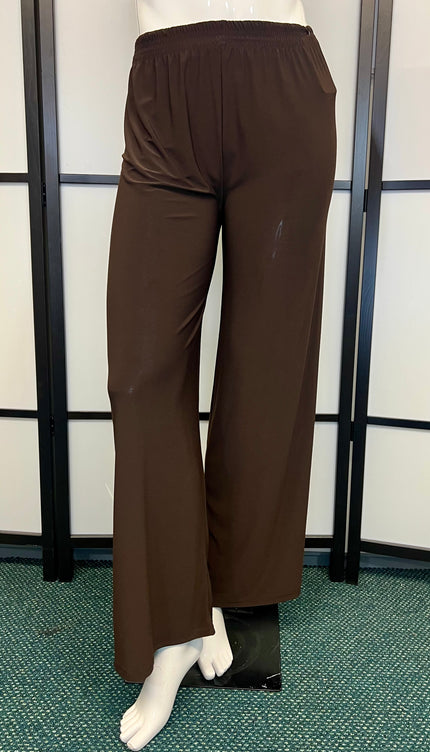 Magna Wide Leg Broek D-03 Bruin